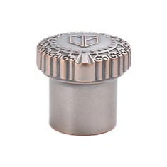 زجاجات العطور الزجاجية على شكل كرة ذات غطاء دائري